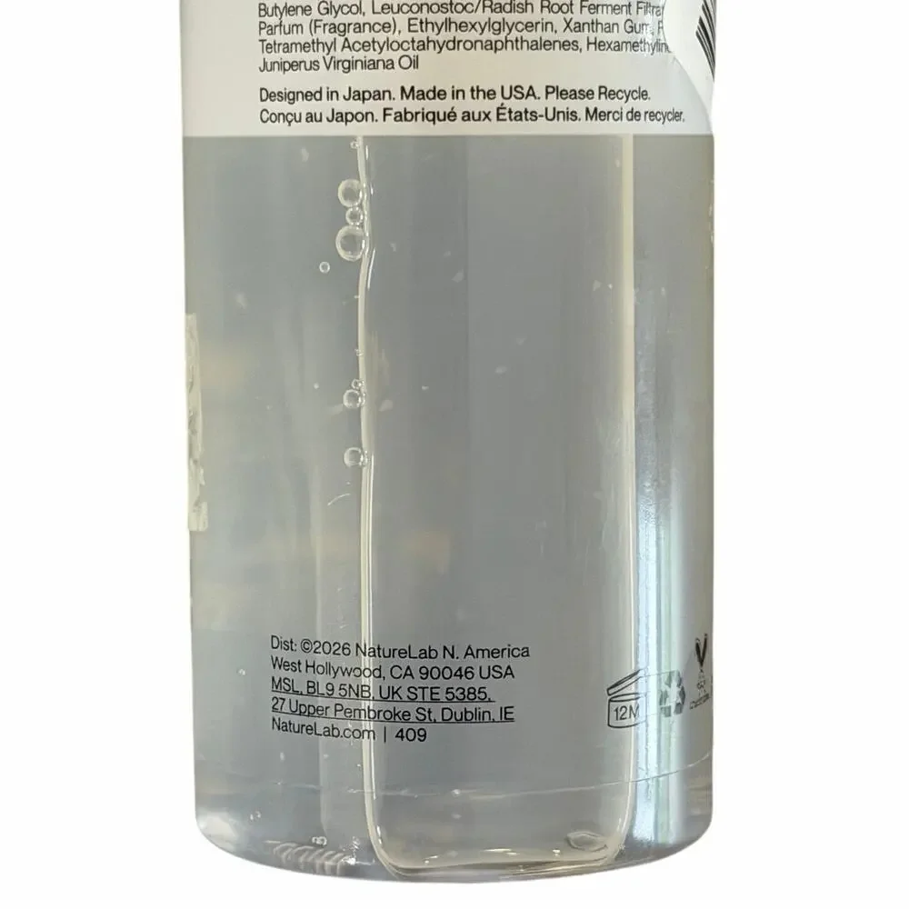 NatureLab Tokyo Mainichi Sake Scalp Rinse Balancing Hair Treatment New